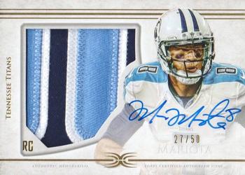 2015 Topps Definitive Collection #DC-1 Marcus Mariota Front