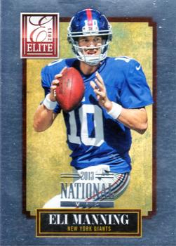 2013 Panini Elite - National Convention VIP #64 Eli Manning Front