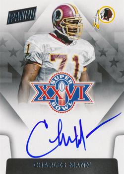 2015 Panini Prizm - Super Bowl Signatures #SBXXVI-CM Charles Mann Front