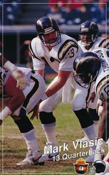 1990 San Diego Chargers Smokey #NNO Mark Vlasic Front