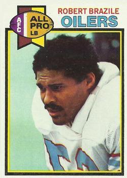1979 Topps - Cream Colored Back #192 Robert Brazile Front