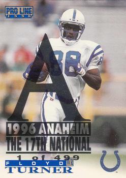 1996 Pro Line - Anaheim National #167 Floyd Turner Front