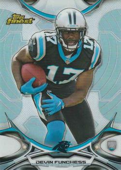 2015 Finest - Refractor #37 Devin Funchess Front