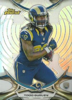 2015 Finest - Refractor #85 Todd Gurley Front