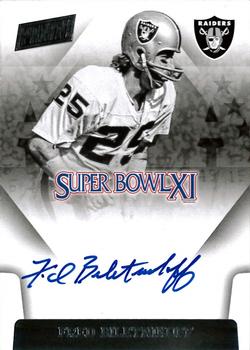 2015 Panini Playbook - Super Bowl Signatures #SBXI-FB Fred Biletnikoff Front