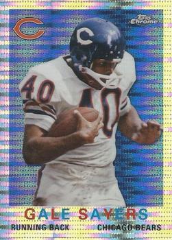 2015 Topps Chrome - 60th Anniversary Pulsar Refractor #T60-GS Gale Sayers Front