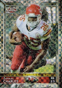 2015 Topps Chrome - Xfractors #7 Jamaal Charles Front