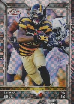 2015 Topps Chrome - Xfractors #8 Le'Veon Bell Front