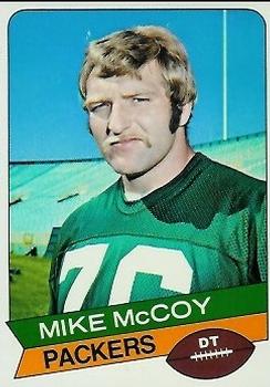 1977 Topps Holsum Green Bay Packers & Minnesota Vikings #10 Mike McCoy Front