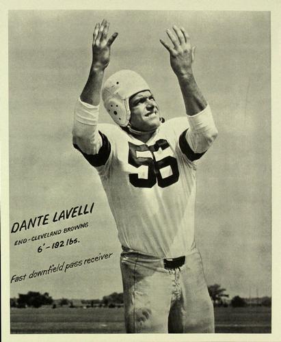 1949 Sohio Cleveland Browns #NNO Dante Lavelli Front