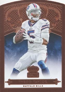 2015 Panini Crown Royale - Retail Bronze #49 Tyrod Taylor Front