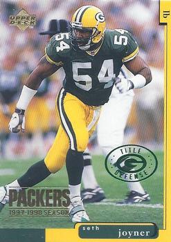 1998 Upper Deck ShopKo Green Bay Packers I - Title Defense #GB25 Seth Joyner Front