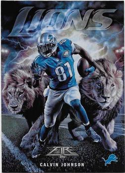 2015 Topps Fire - Into the Wild #ITW-CJ Calvin Johnson Front