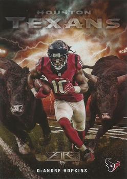 2015 Topps Fire - Into the Wild #ITW-DH DeAndre Hopkins Front