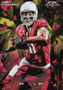 2015 Topps Fire - Gold #24 Larry Fitzgerald Front