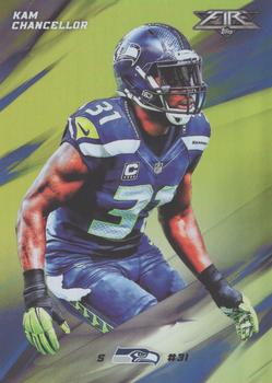2015 Topps Fire - Gold #89 Kam Chancellor Front