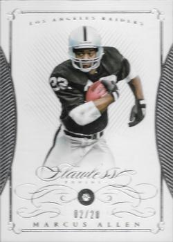 2015 Panini Flawless #107 Marcus Allen Front