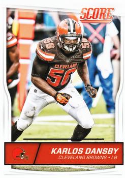 2016 Score #82 Karlos Dansby Front