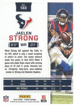 2016 Score #133 Jaelen Strong Back