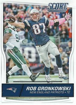 2016 Score #192 Rob Gronkowski Front