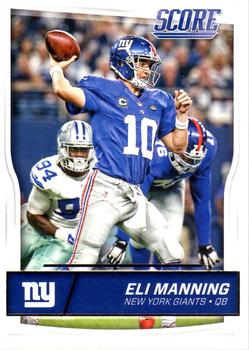 2016 Score #209 Eli Manning Front