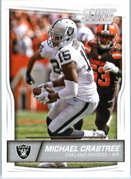 2016 Score #232 Michael Crabtree Front