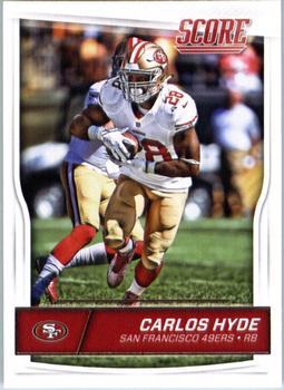 2016 Score #273 Carlos Hyde Front