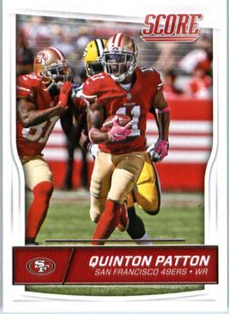 2016 Score #277 Quinton Patton Front