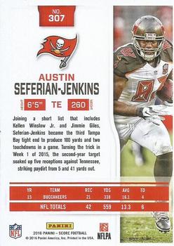 2016 Score #307 Austin Seferian-Jenkins Back