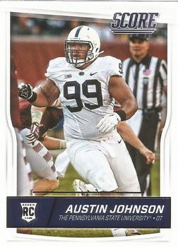 2016 Score #395 Austin Johnson Front