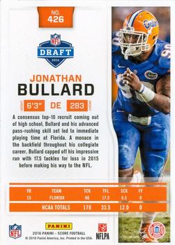 2016 Score #426 Jonathan Bullard Back