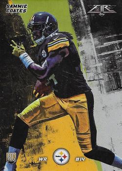 2015 Topps Fire - Rookies Gold #28 Sammie Coates Front