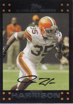 2007 Topps Cleveland Browns #6 Jerome Harrison Front