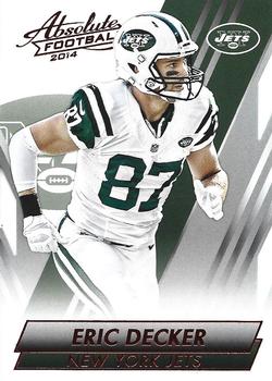 2014 Panini Absolute - Retail Red #3 Eric Decker Front