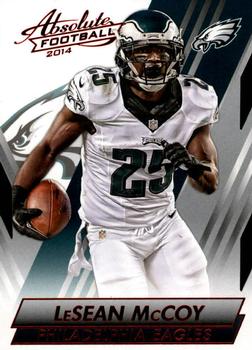 2014 Panini Absolute - Retail Red #8 LeSean McCoy Front