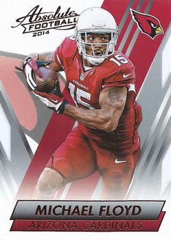 2014 Panini Absolute - Retail Red #21 Michael Floyd Front