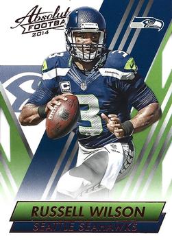 2014 Panini Absolute - Retail Red #52 Russell Wilson Front