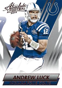 2014 Panini Absolute - Retail Red #85 Andrew Luck Front