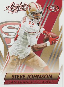 2014 Panini Absolute - Retail Red #92 Steve Johnson Front