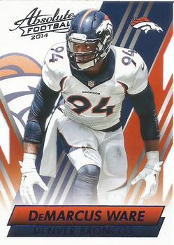2014 Panini Absolute - Retail Blue #99 DeMarcus Ware Front