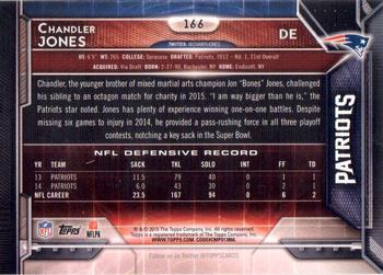 2015 Topps - Super Bowl 50 #166 Chandler Jones Back