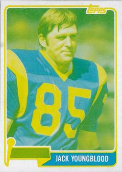 1981 Topps - Progressive Proofs Cyan/Yellow #205 Jack Youngblood Front