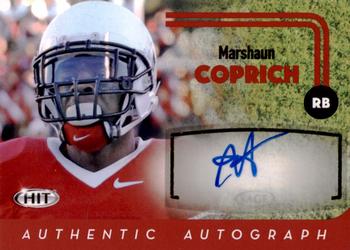 2016 SAGE HIT - Autographs Red #A31 Marshaun Coprich Front