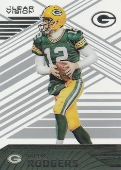 2016 Panini Clear Vision #25 Aaron Rodgers Front