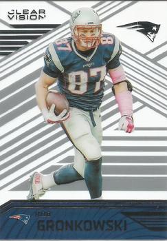 2016 Panini Clear Vision #42 Rob Gronkowski Front