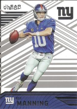 2016 Panini Clear Vision #47 Eli Manning Front