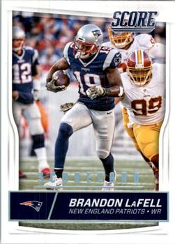 2016 Score - Scorecard #195 Brandon LaFell Front