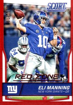 2016 Score - Red Zone #209 Eli Manning Front