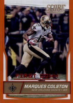 2016 Score - First Down #205 Marques Colston Front