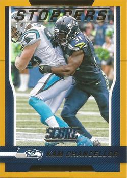 2016 Score - Stoppers Gold #1 Kam Chancellor Front
